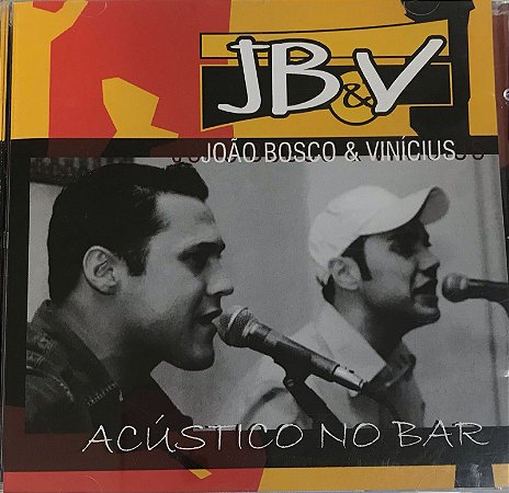 CD - João Bosto & Vinícius ACÚSTICO NO BAR