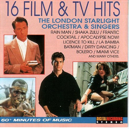 CD  - The London Starlight Orchestra & Singers – 16 Film & TV Hits