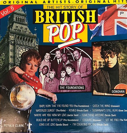 LP - The Hit Story Of British Pop Vol. 5 (Vários Artistas)