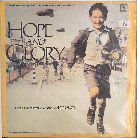 LP - Peter Martin – Hope And Glory (Original Motion Picture Soundtrack) - (LACRADO)
