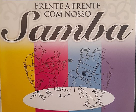 CD BOX - FRENTE A FRENTE COM NOSSO SAMBA (4 CDS)