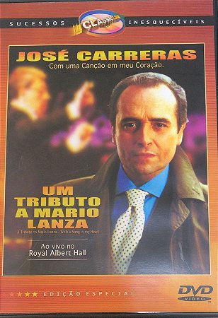 DVD - José Carreras - Um Tributo A Mario Lanza