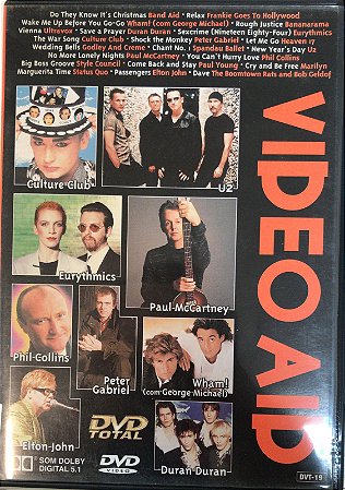 DVD - Video Aid ( Vários Artistas )