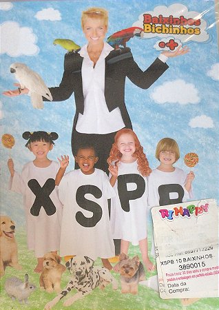 DVD - Xuxa - XSPB 10 - Baixinhos Bichinhos e + ( lacrado )