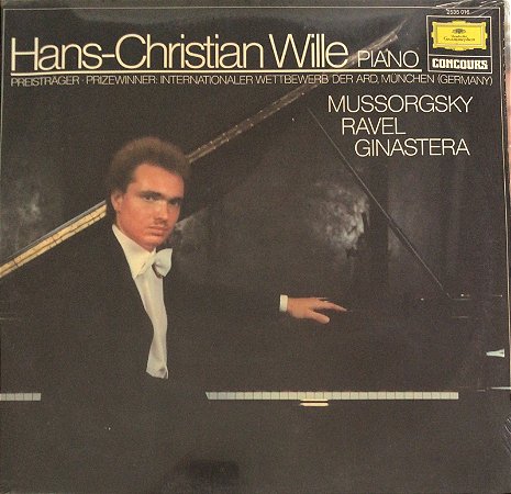 LP - Hans-Christian Wille, Mussorgsky , Ravel , Ginastera  – Piano ( Lacrado ) (IMP - GERMANY)