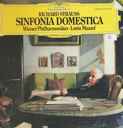 LP - Richard Strauss – Wiener Philharmoniker · Lorin Maazel – Sinfonia Domestica ( Lacrado )