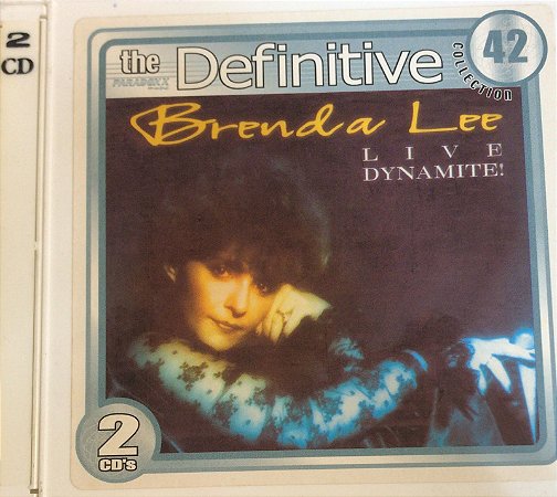 CD DUPLO - Brenda Lee - - The Definitve Collection - 42  Live Dynamite!