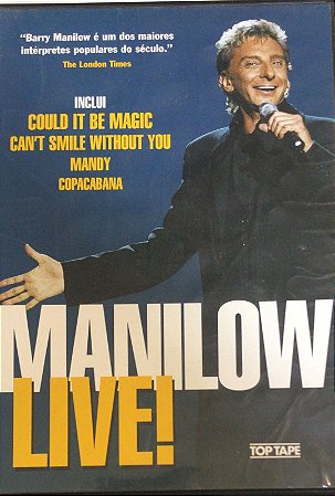 DVD - Barry Manilow – Manilow Live!