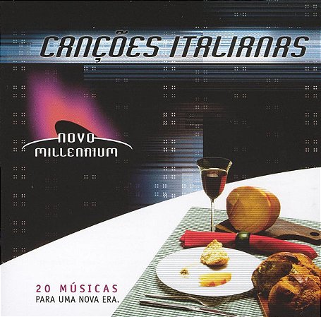 CD - Canções Italianas (Coleção Novo Millennium - 20 Músicas Para Uma Nova Era) ( Vários Artistas )
