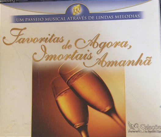 CD BOX - Favoritas de Agora, Imortais Amanhã ( 3 cds)