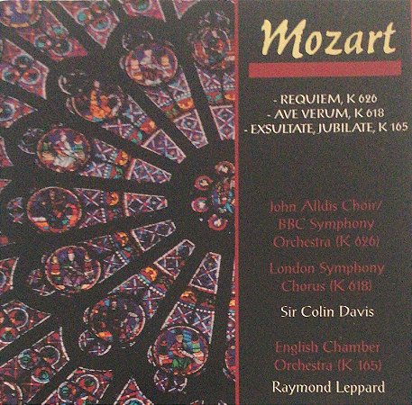 CD - Mozart - Requiem - Ave / Verum - Exsultate, Jubilate (n.4)