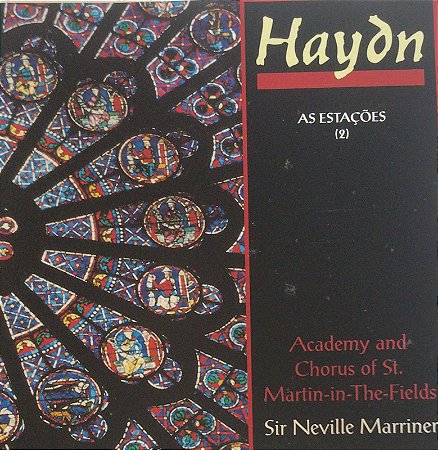 CD - Haydn - as estações (2) - Die Jahreszeiten N.10