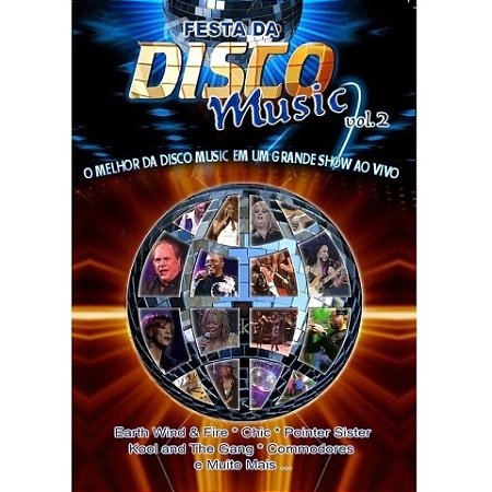 DVD - Festa da Disco Music - Vol 2 ( Vários Artistas )