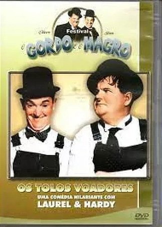 DVD - O Gordo e o Magro - os Tolos Voadores