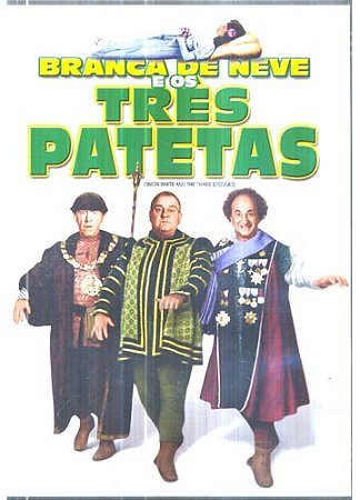 DVD - Branca de Neve e Os Três Patetas