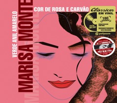 LP - Marisa Monte - Verde Anil Amarelo Cor de Rosa e Carvão + compacto ( novo - lacrado - Polysom )