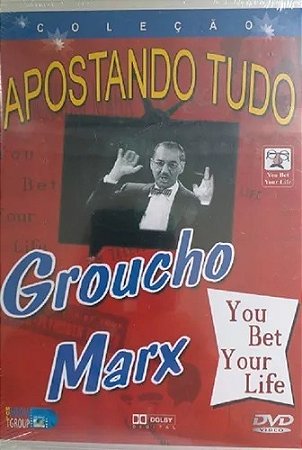 DVD - Apostando Tudo - Groucho Marx - Volume 5