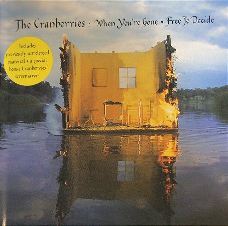 CD - The Cranberries – When You're Gone • Free To Decide ( IMP - USA )
