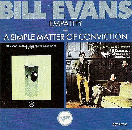 CD - Bill Evans – Empathy + A Simple Matter Of Conviction (IMP - USA)