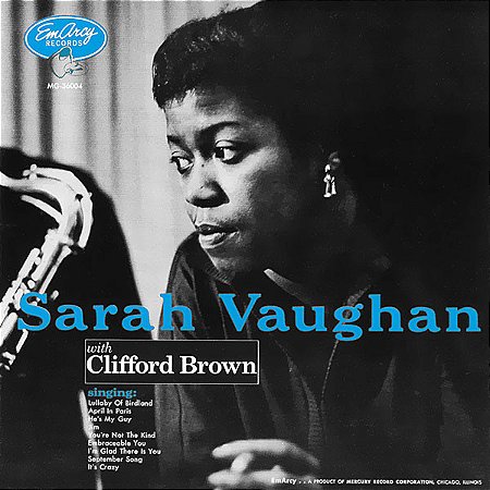 CD - Sarah Vaughan With Clifford Brown – Sarah Vaughan With Clifford Brown ( IMP - GERMANY )