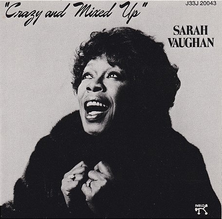 CD - Sarah Vaughan – Crazy And Mixed Up (IMP.  Japão)