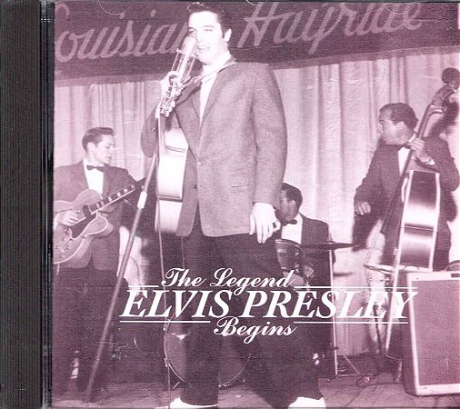 CD - Elvis Presley – The Legend Begins ( IMP - UNITED KINGDOM )