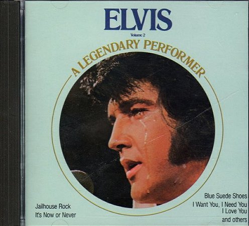 CD - Elvis – A Legendary Performer - Volume 2 ( Importado )