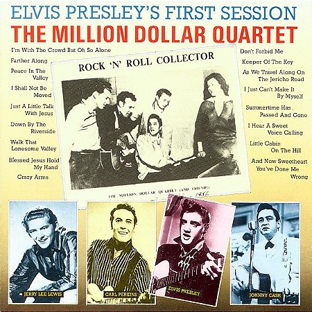 CD - The Million Dollar Quartet – Elvis Presley's First Session