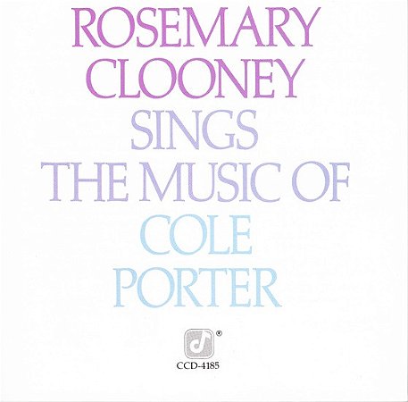 CD-  Rosemary Clooney – Rosemary Clooney Sings The Music Of Cole Porter ( Importado )