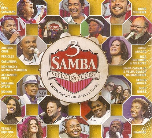 CD – Samba Social Clube 3 (Ao Vivo) ( digifile ) - ( Vários Artistas )