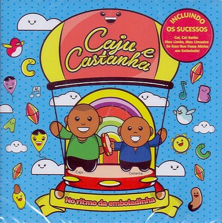 CD - Cajú E Castanha – No Ritmo Da Emboladinha