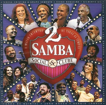 CD - Samba Social Clube 2 (Ao Vivo) ( Digifile ) / ( Vários Aristas )