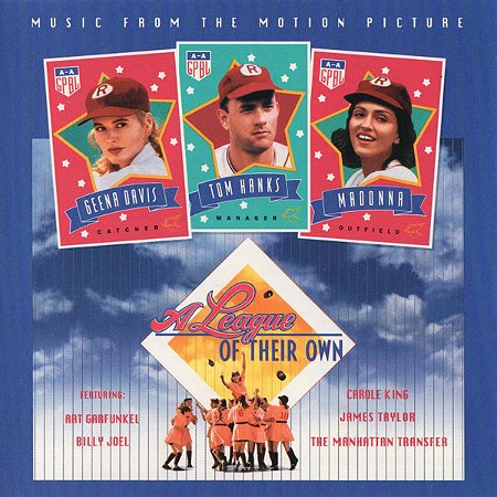 CD - A League Of Their Own (Music From The Motion Picture) ( Vários Artistas )  ( Importado )