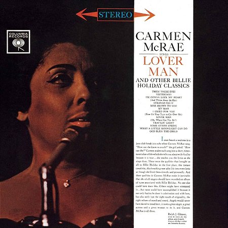 CD - Carmen McRae – Sings Lover Man And Other Billie Holiday Classics ( IMP - JAPAN )