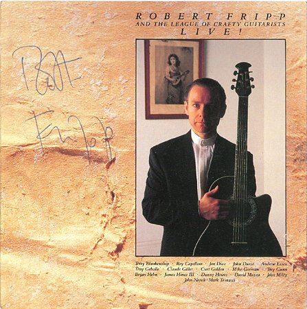 CD- Robert Fripp And The League Of Crafty Guitarists – Live! ( Importado )