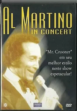 DVD - Al Martino – In Concert (Novo - Lacrado)