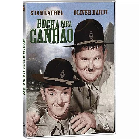 DVD - Bucha Para Canhão - O Gordo e o Magro