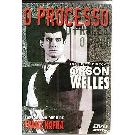 DVD - O Processo - Orson Welles baseado obra Franz Kafka