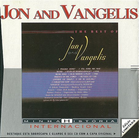CD - Jon And Vangelis -  The Best Of Jon And Vangelis ( Edição Limitada )