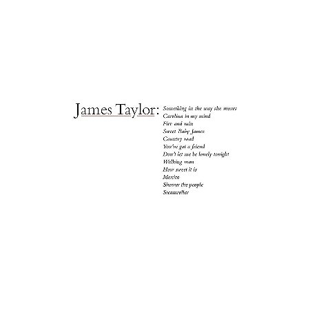 CD - James Taylor – Greatest Hits