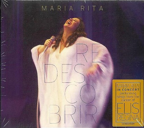 CD - Maria Rita - Redescobrir  (Digipack) (DUPLO)