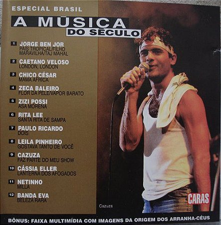 CD - Coleção A Música do Século CARAS Especial Brasil - Volume 10 (Vários Artistas)