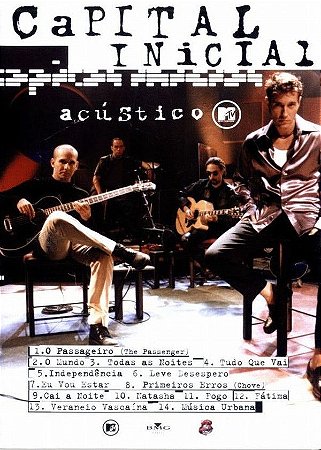 DVD - Capital Inicial (2000) - Acústico MTV