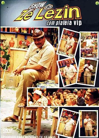 DVD - Zé Lezin - Com Plateia Vip Show