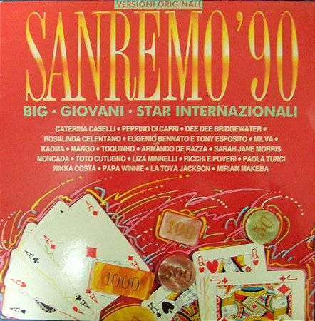 CD - Sanremo '90  - IMP (Vários Artistas)