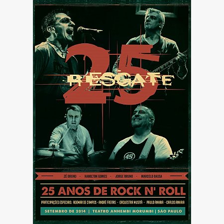 DVD -  Resgate - 25 Anos De Rock N' Roll