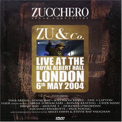 DVD - ZUCCHERO -  ZU AND CO. - LIVE AT THE ROYA HALL