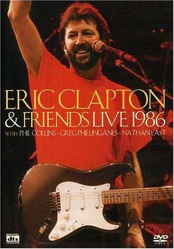 DVD - ERIC CLAPTON & FRIENDS - LIVE 1986