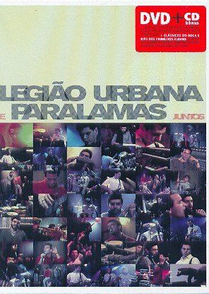 DVD - LEGIÃO URBANA & PARALAMAS JUNTOS