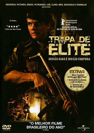 DVD - Tropa de Elite (Elite Quad)